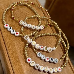 Kansas City Chiefs bracelets